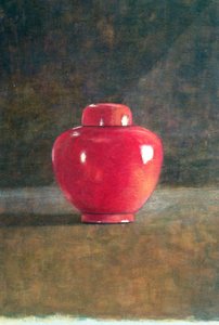 Red Jar, 1996 (akryl na papíře)